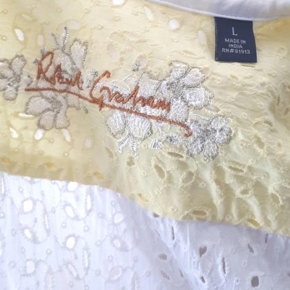 Robert Graham | Eyelet Button-down Shirt - Picture 11 of 14